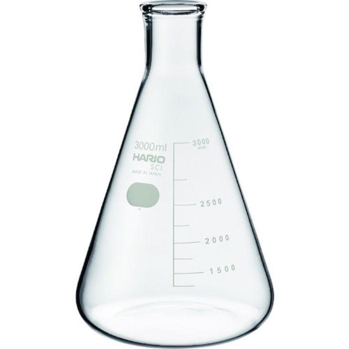 HARIO 三角フラスコ 目安目盛付 3000ml(Tcode:2065675)