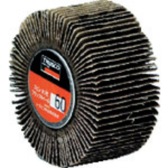 TRUSCO スピンネジ式フラップホイール 外径50 (5個入) #60 60#(Tcode:2758466)