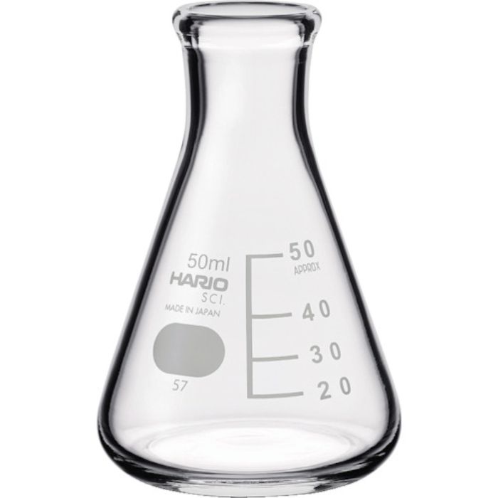 HARIO 三角フラスコ 目安目盛付 50ml(Tcode:8557584)
