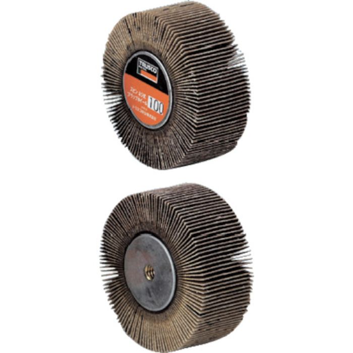 TRUSCO スピンネジ式フラップホイール 外径60 (5個入) #400 400#(Tcode:2758644)