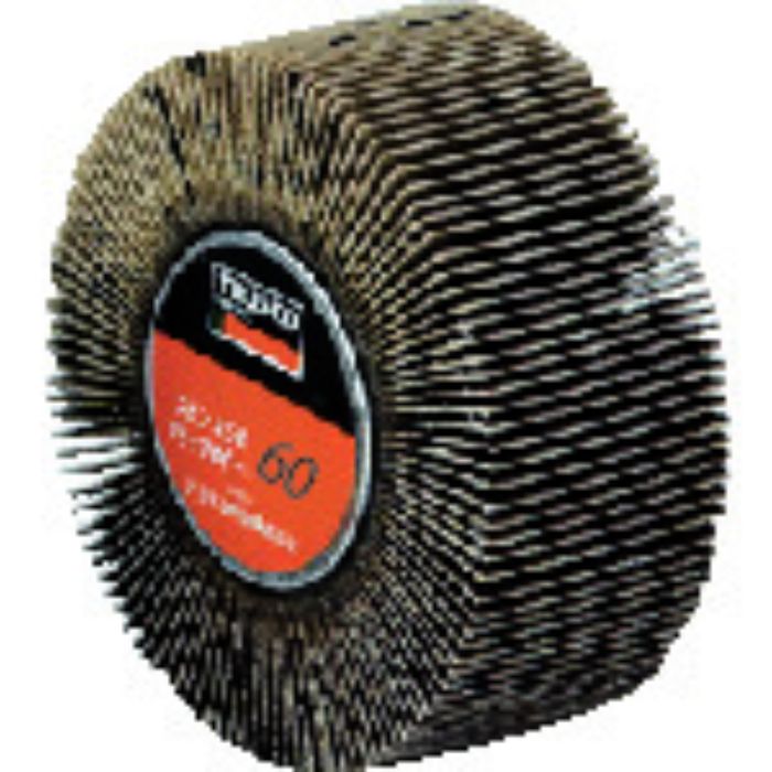 TRUSCO スピンネジ式フラップホイール 外径60 (5個入) #60 60#(Tcode:2758563)
