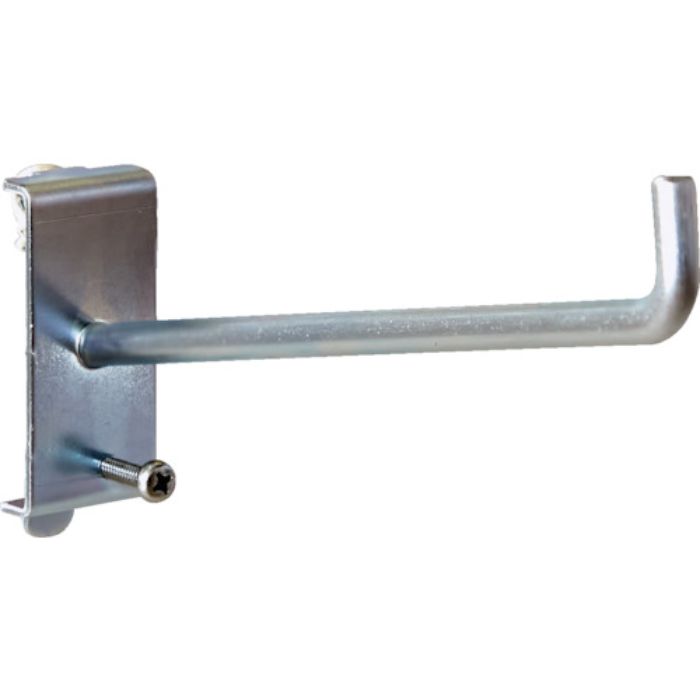 TRUSCO パンチングパネル用工具フック2穴掛け 1本爪ロング(Tcode:5345453)