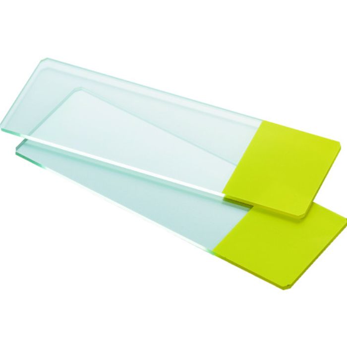 TRUSCO スライドガラス フロスト有 イエロー(50枚入り)(Tcode:1229778)