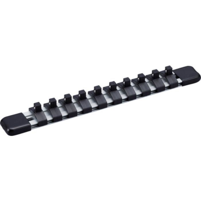 TONE ソケットホルダー(アルミタイプ) 差込角6.35mm 差込数10(Tcode:8219003)