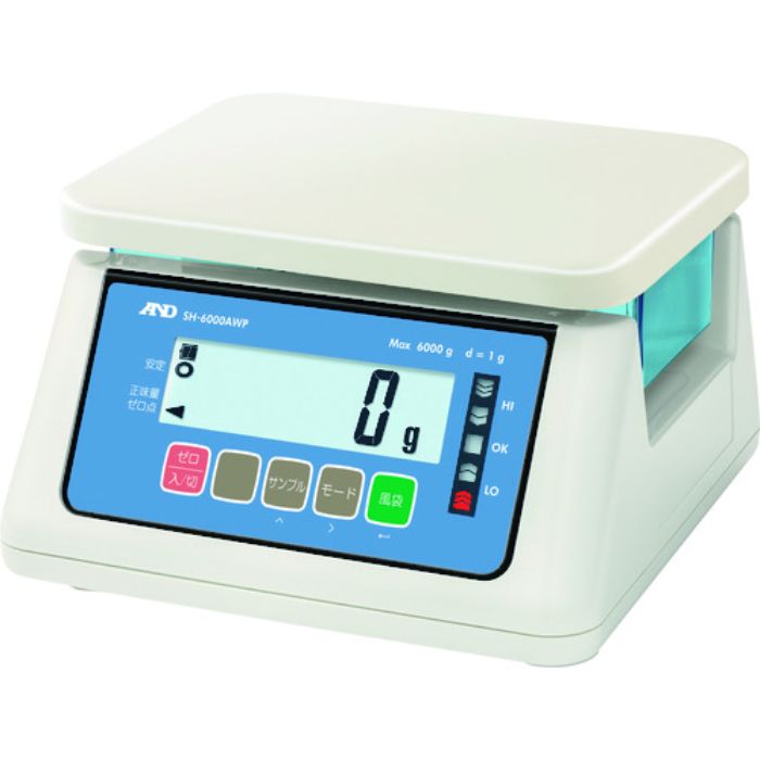 A&D 防塵・防水はかり SH-6000AWP(Tcode:1956050)