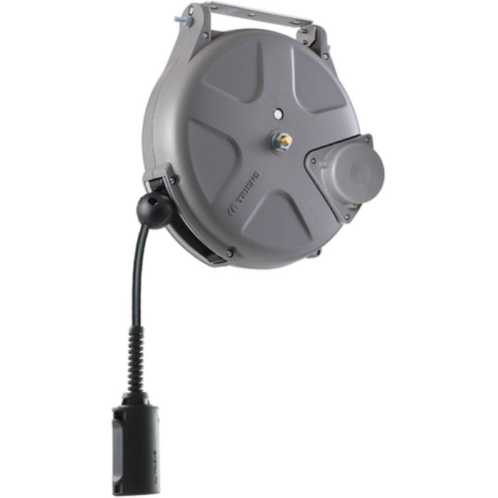 TRIENS 黒ウレタンエアーホースリール スローモーション 内径6.5mm×10m(黒ホース)(Tcode:3380534)