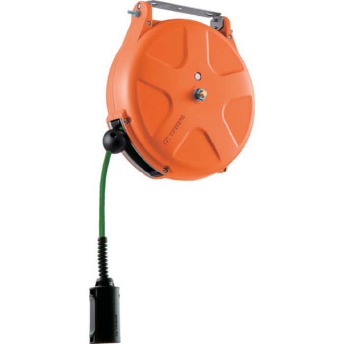 TRIENS 導電エアーホースリール 内径6.5×外径10mm ホース全長10m オレンジ(Tcode:2065957)