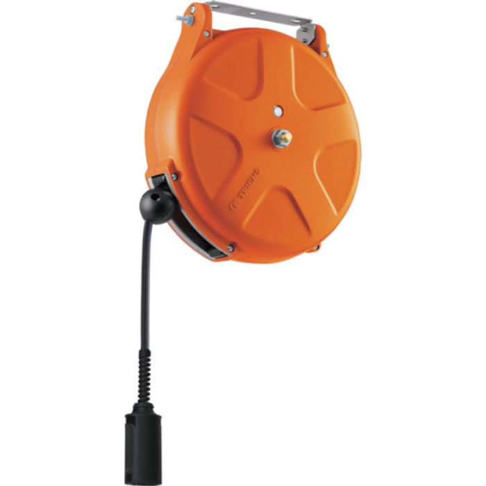 TRIENS 耐火花性ソフトホースリール 内径6.5mm×10m オレンジ(Tcode:2494122)