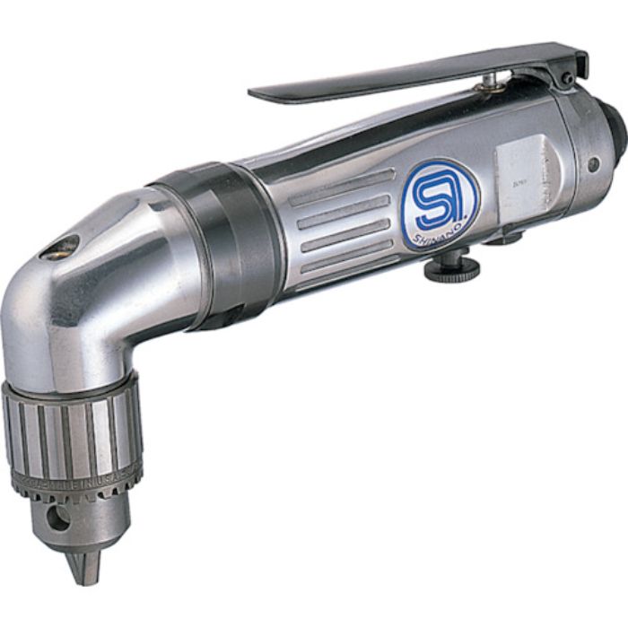 SI エアドリル エアアングルドリル チャック能力10mm 穴あけ能力10mm(Tcode:4072430)