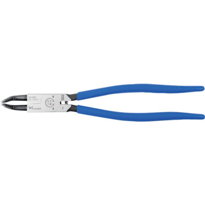 TTC KingTTC スナップリングプライヤー穴用曲 バネ付(Tcode:8681704)