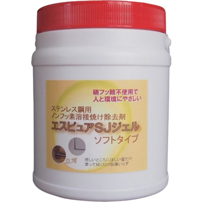 佐々木化学 ステンレス溶接焼け除去剤 エスピュアSJジェル(低粘度タイプ)1kg(Tcode:1343512)