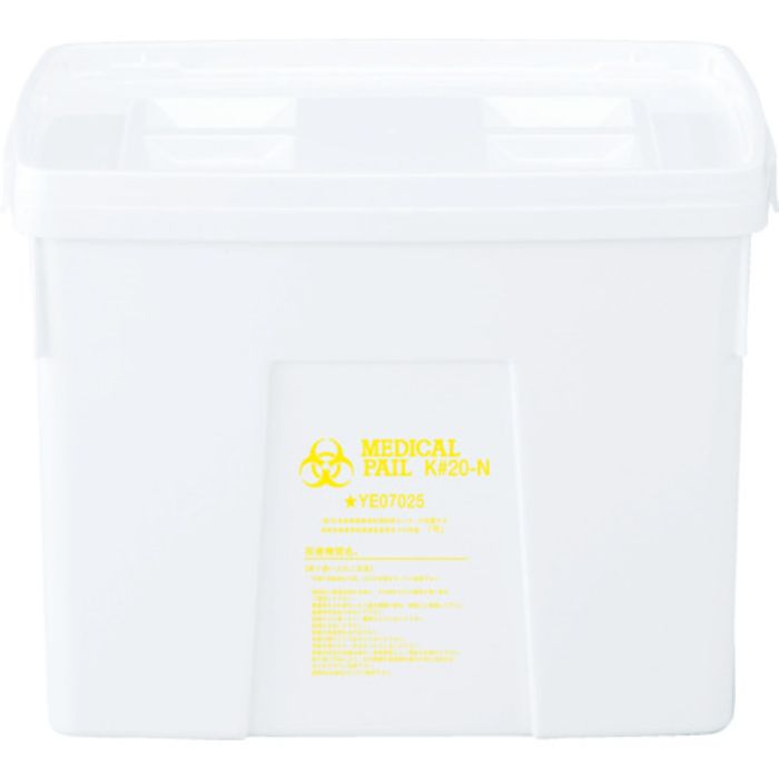 サンコー メディカルペール容器 202038 サンペールK#20-N印刷有り(本体)ホワイト(Tcode:4133838)