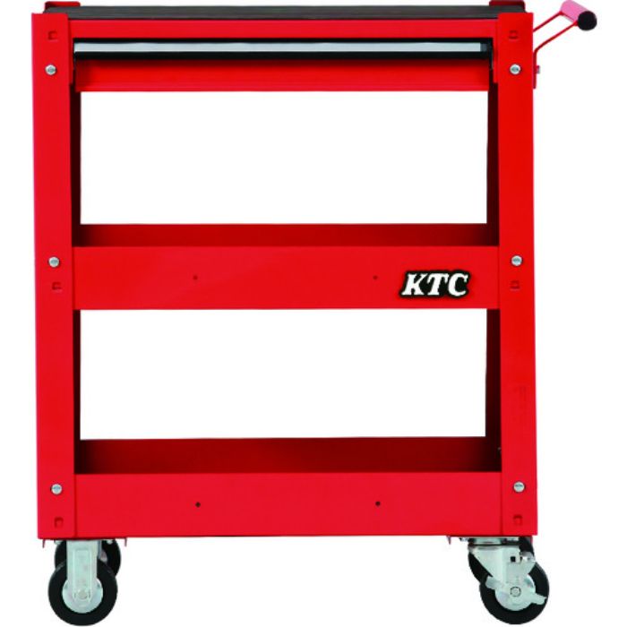 KTC スチール製ワゴン(ボルトタイプ) ワゴン(3段1引出し) 間口715×奥行410×高さ880mm(Tcode:8521395)