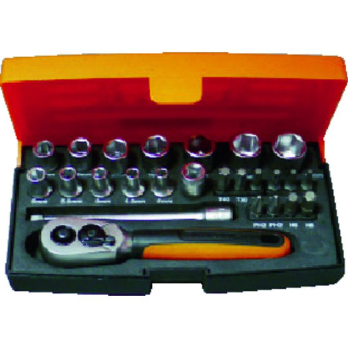 バーコ 1/4 ソケットレンチセット(Tcode:3870529)