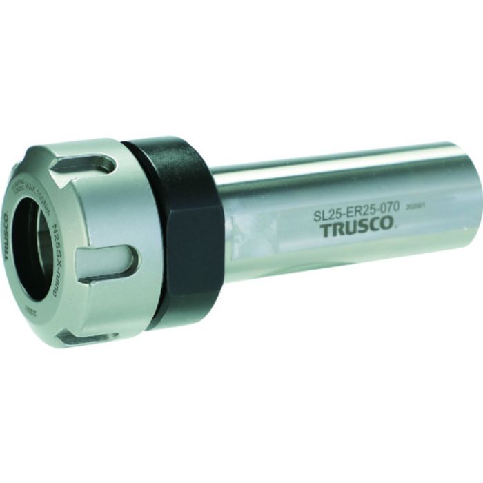 TRUSCO NC旋盤用ストレートシャンクコレットホルダ ERコレットホルダSL型(メトリック) シャンク径32 全長117 ER25用