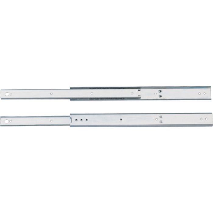 TRUSCO 二段引きスライドレール 軽荷重用 508mm 2本入(Tcode:2572038)