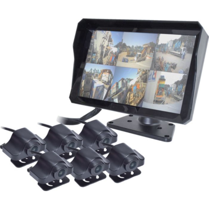 サンコー 死角モニターにもなる業務用6カメラドライブレコーダー(Tcode:3625903)