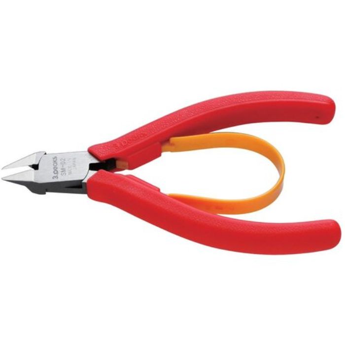 スリーピークス ミニプラスチックニッパ(バネ付) 108mm(Tcode:7767633)