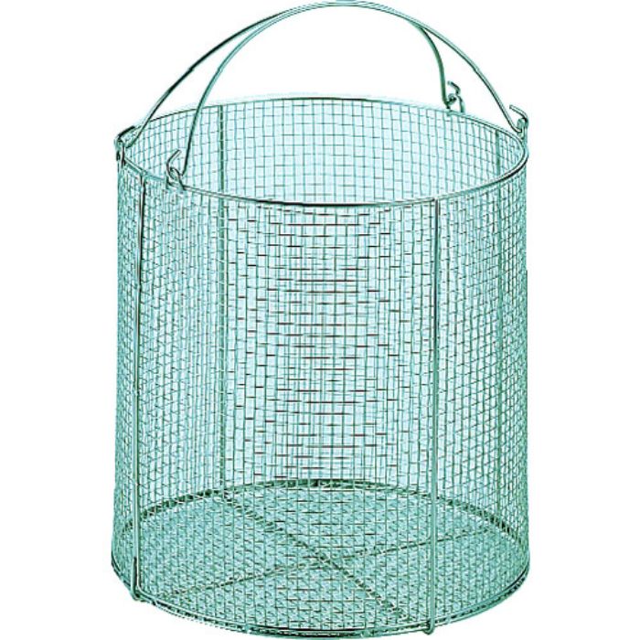 サンワ ステンレス丸型洗浄カゴ 特大(Tcode:5056969)