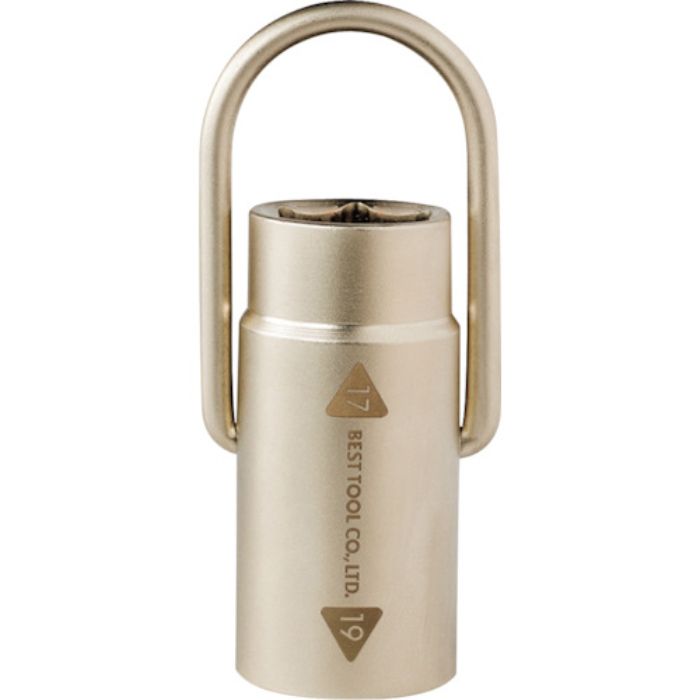 ベストツール BEST スイングハンドル付ミニボックスレンチ 17x19(Tcode:3633824)