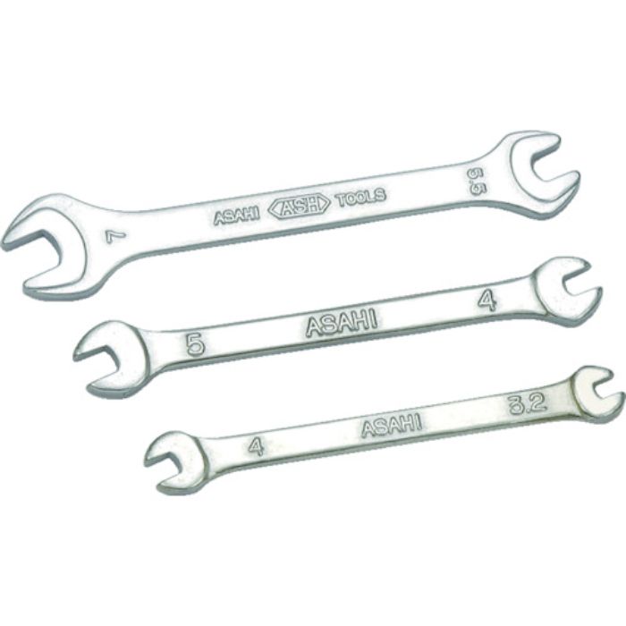 ASH マイクロ両口スパナ4mm×5mm(Tcode:3766446)