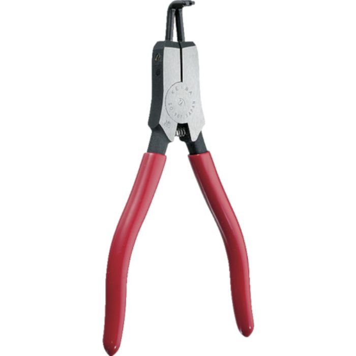 KEIBA スナップリングプライヤー(軸用・曲) 175(Tcode:8283859)