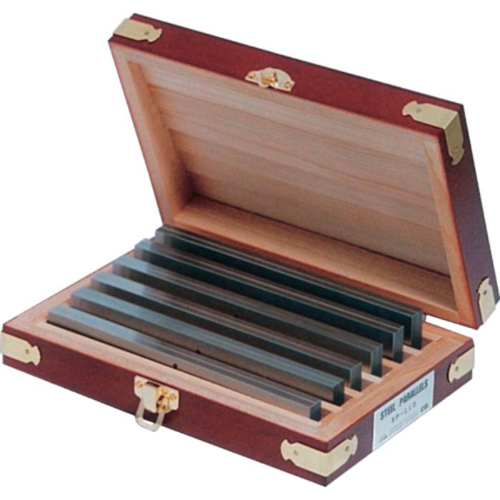 フジ 精密スチールパラレル 厚4.6 高32〜42 長150mm 6組セット(Tcode:2647079)