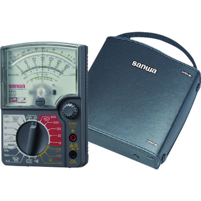 SANWA アナログマルチテスタ ハードケース付き(Tcode:8162979)