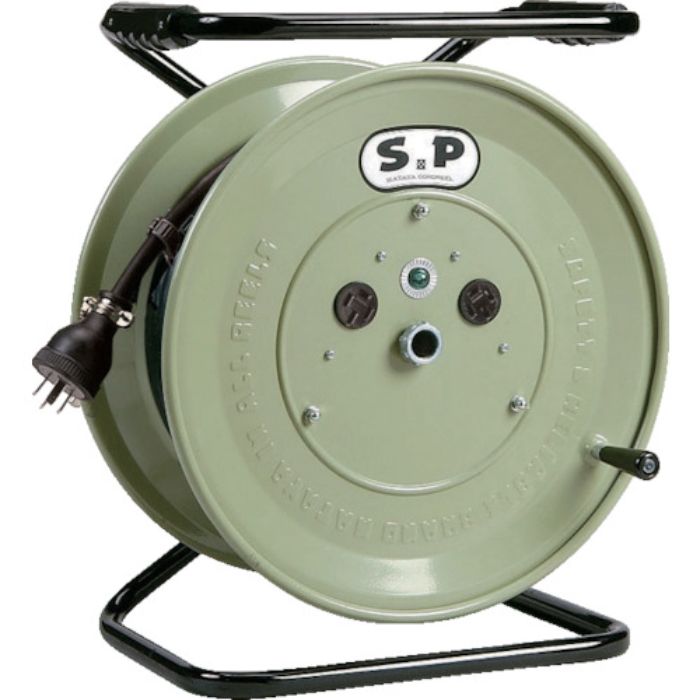 ハタヤ 大型コードリール 三相200V接地付 30A 5.5SQ 20m(Tcode:3384720)