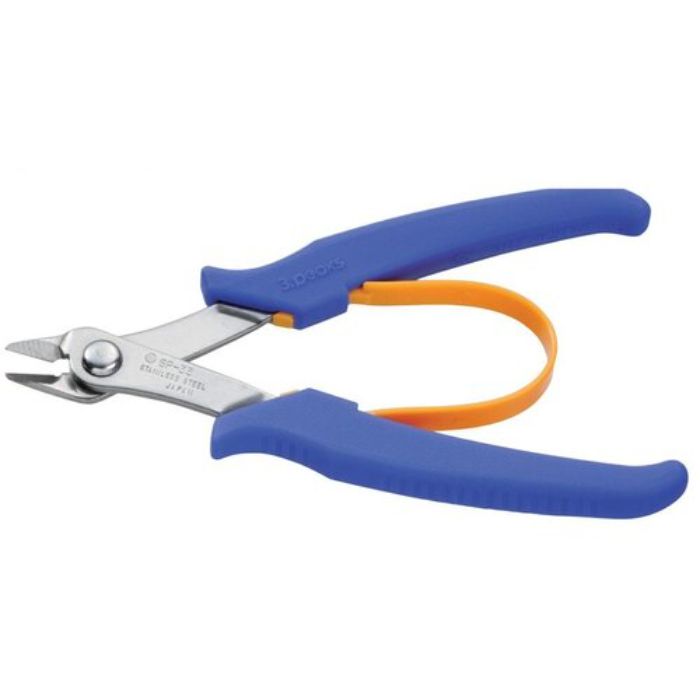 スリーピークス ステンレス製プラスチックニッパ(バネ付) 130mm(Tcode:3819451)