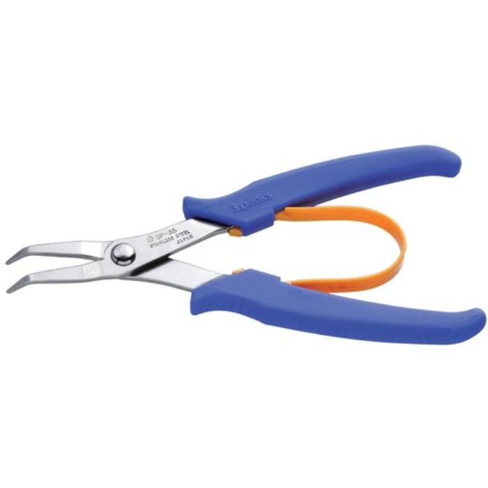 スリーピークス ラジオペンチ(ステンレス) 先曲リードペンチ(バネ付) 149mm(Tcode:3819477)