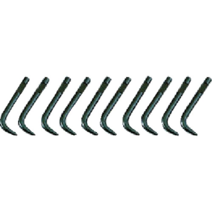 KTC スナップリングプライヤ先端クローセット 曲型Ф2.0[10本組](Tcode:3738311)