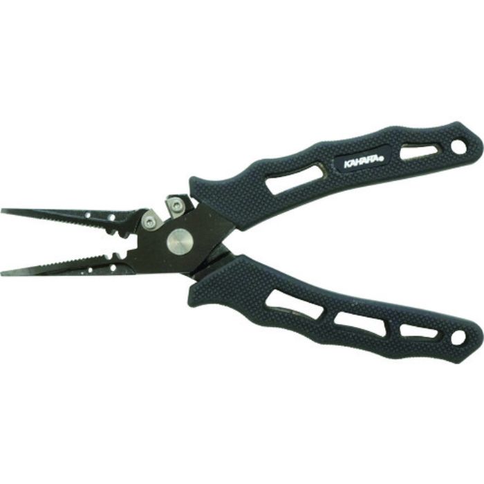 KAHARA 7インチプレミアムステンレスプライヤーストレートタイプ(Tcode:1076746)