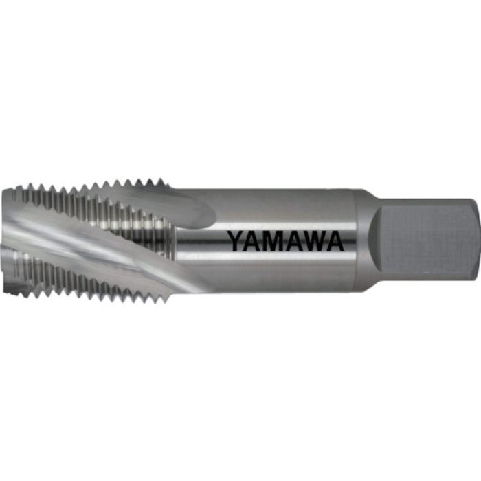 ヤマワ 管用テーパねじ用スパイラルタップ短ねじ形 SP-S-PT 1/4-19(Tcode:1215493)