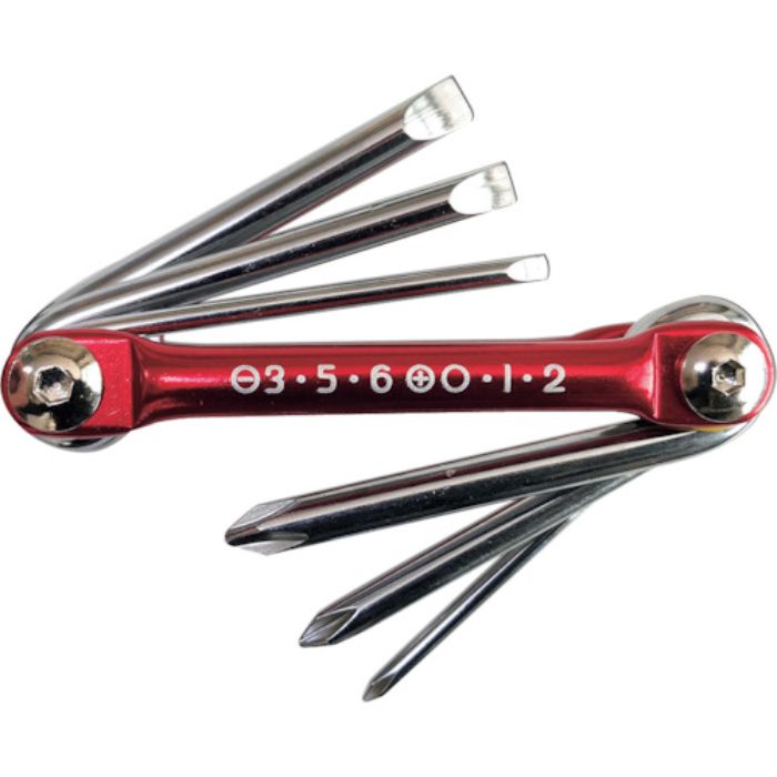 ベストツール 折り畳みドライバーセット BEST スリムリブ(Tcode:3633782)