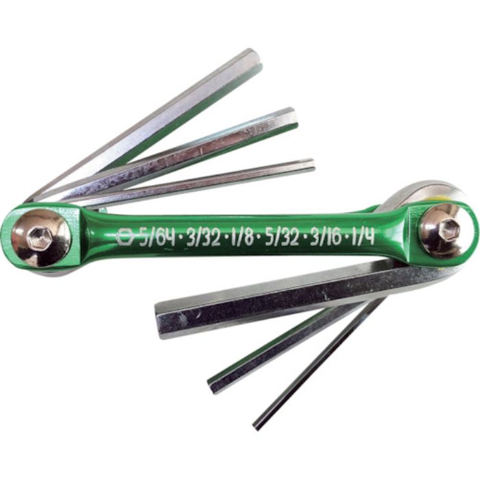 ベストツール BEST スリムリブ(インチサイズ六角レンチセット)(Tcode:3633779)