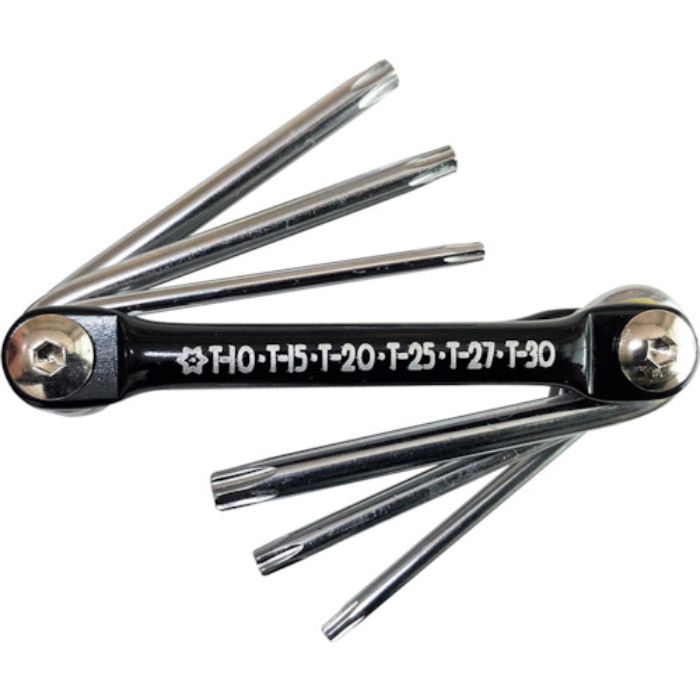 ベストツール BEST スリムリブ(トルクスネジ用レンチセット 穴付き)(Tcode:3633780)