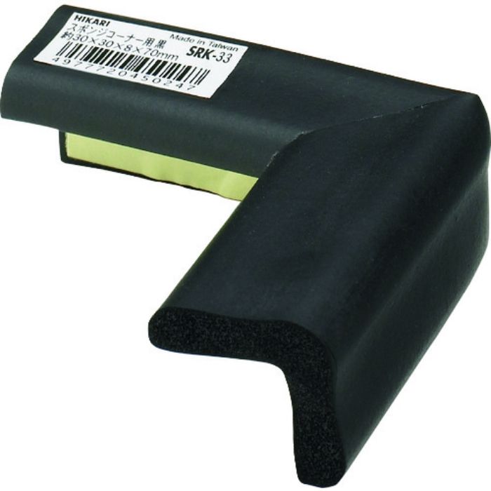 光 スポンジコーナー用 黒30×30mm(Tcode:1952352)