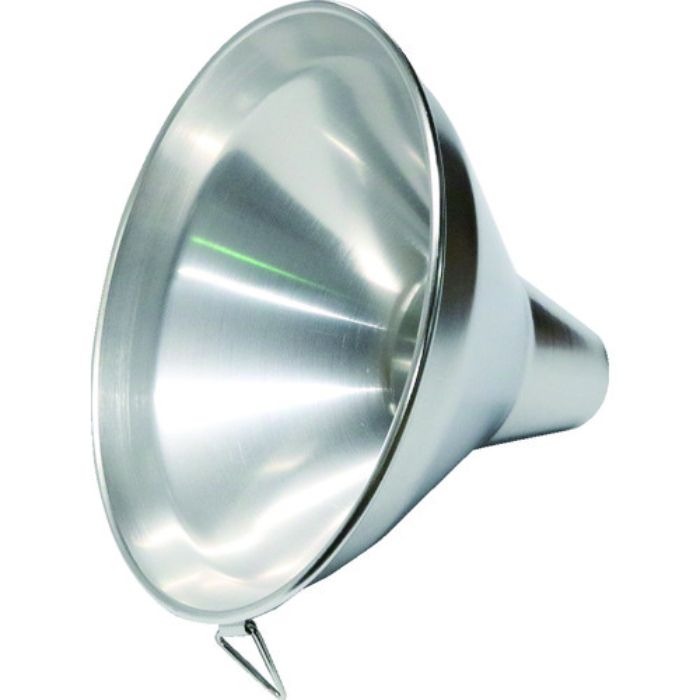 TRUSCO ステンレス太口ロート金具付き(粉ロート) 上径φ210×下径φ48×全長167 足長65(Tcode:1610642)