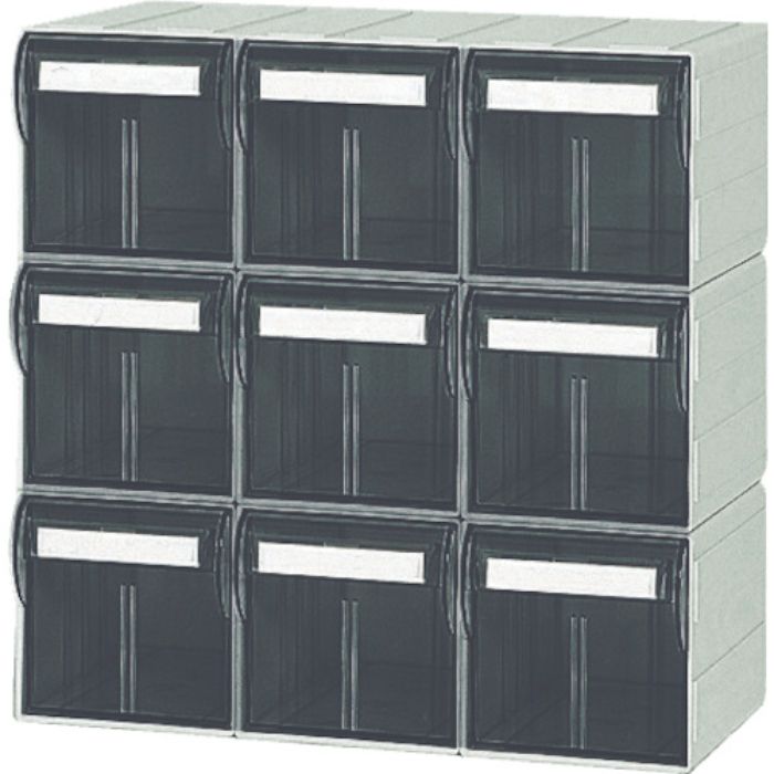 サカセ 小型パーツケース ビジネスカセッター Sタイプ S221×9個セット品(Tcode:5097479)