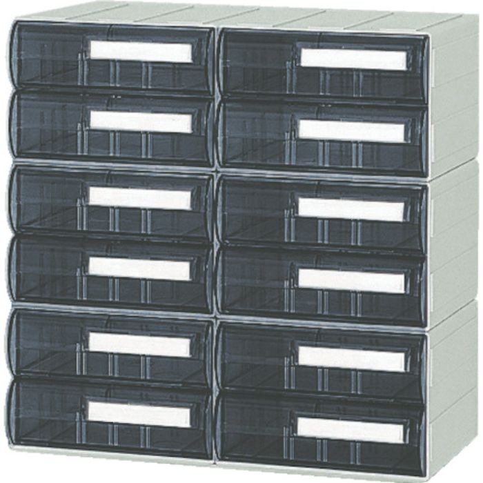 サカセ 小型パーツケース ビジネスカセッター Sタイプ S232×6個セット品(Tcode:5097461)