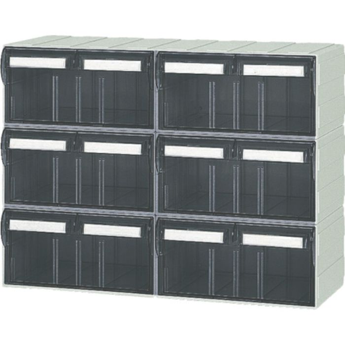 サカセ 小型パーツケース ビジネスカセッター Sタイプ S241×6個セット品(Tcode:5097487)