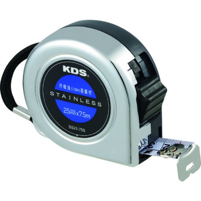 KDS 両面ステンレスネオロック25巾7.5mまさめ(Tcode:8511175)