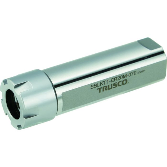 TRUSCO NC旋盤用ストレートシャンクコレットホルダ ERMクーラント用コレットホルダSSLKT型(メトリック) シャンク径16 全長64 ER16用