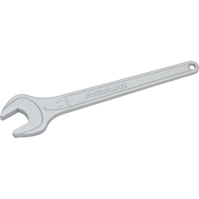 ASH 丸形片口スパナ強力タイプJISH(クロムメッキ)11mm(Tcode:3368944)