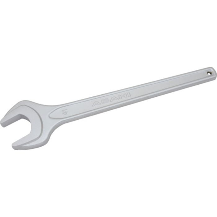 ASH 丸形片口スパナ強力タイプJISH(クロムメッキ)41mm(Tcode:3368960)