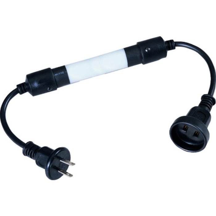 NICHIDO 防雨型センサーコード 100V 2芯 0.5m(Tcode:3272630)