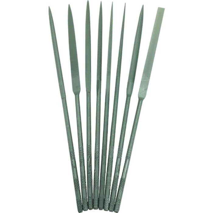 ツボサン 精密ヤスリ 8本組 セット #3(#6より荒い)(Tcode:8528781)