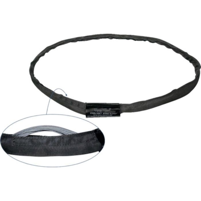 SPANSET ラウンドスリング スティールテックスステージスリング ST-2T折り 2.7m(Tcode:7933274)