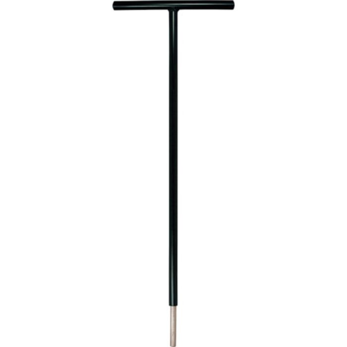 エイト T型 六角棒スパナ 鉄ハンドル 首下500mm 3mm 単品(Tcode:8116004)